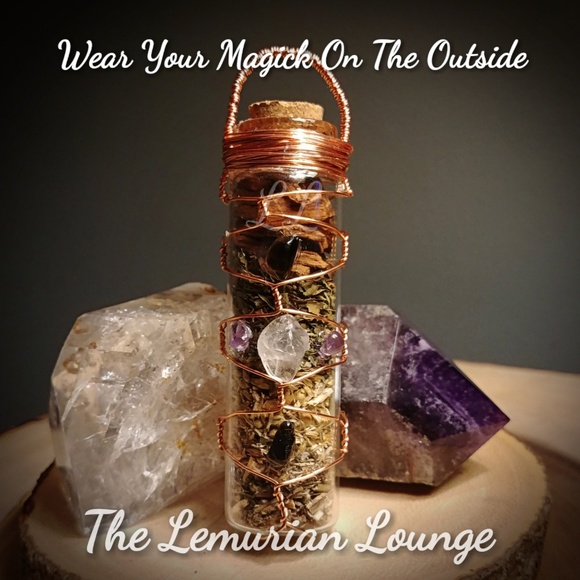 Wearable Magick Spell Bottle #1 - Picture 1 of 6